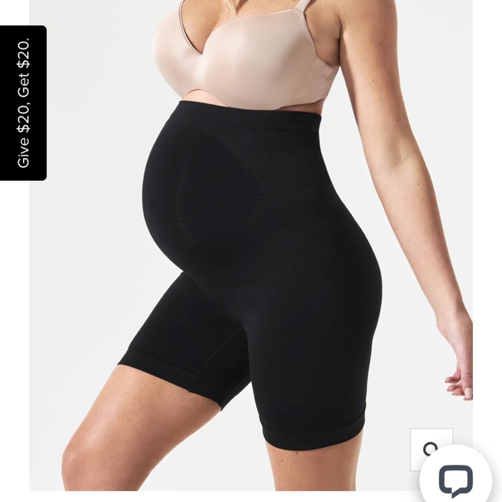 Blanqi maternity bike shorts